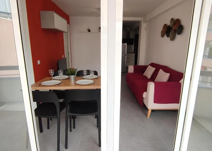 Luminoso Cerca De La Playa Con Terraza Vintage En - Es-209-64 * 普拉加德阿罗