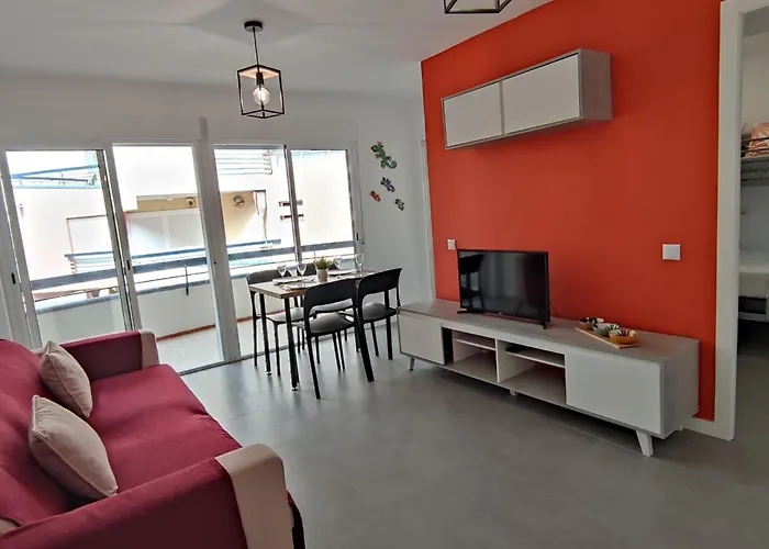 Luminoso Cerca De La Playa Con Terraza Vintage En - Es-209-64 公寓